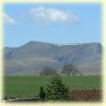 Blencathra as viewed from the park